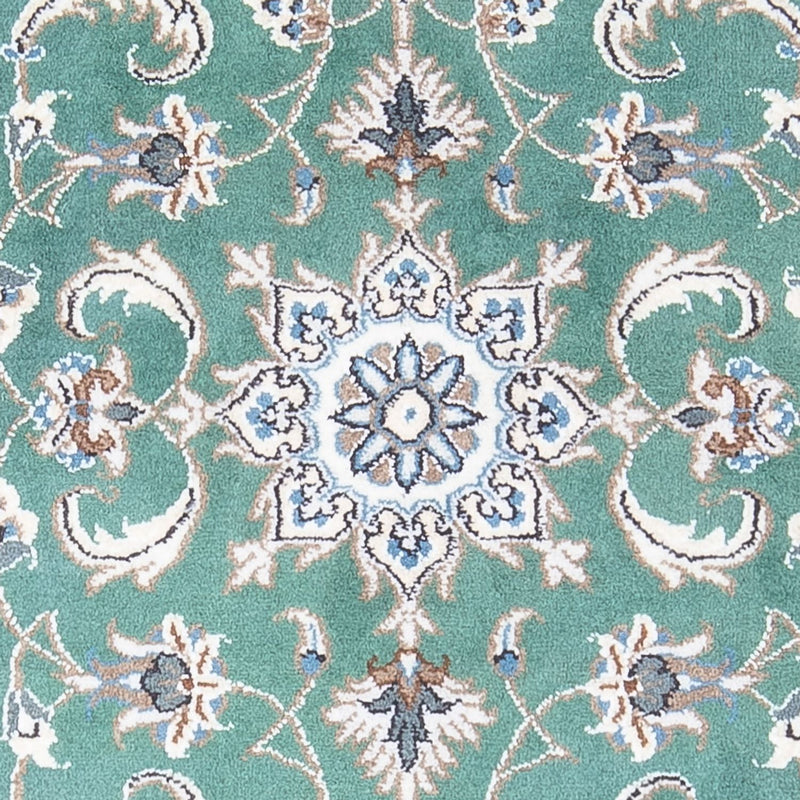 Alfombra persa - Nain - 140 x 70 cm - verde