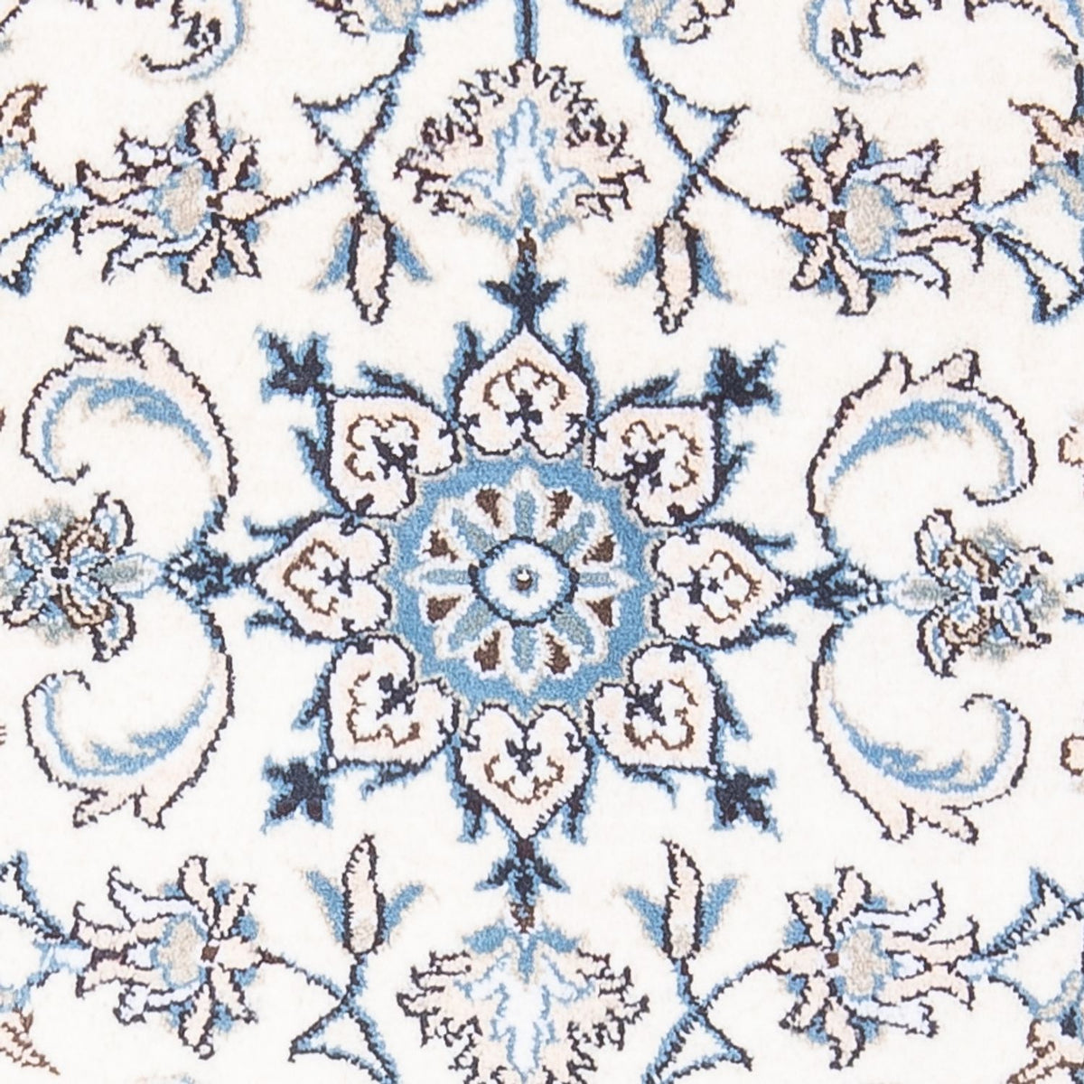 Alfombra persa - Nain - 138 x 71 cm - crema