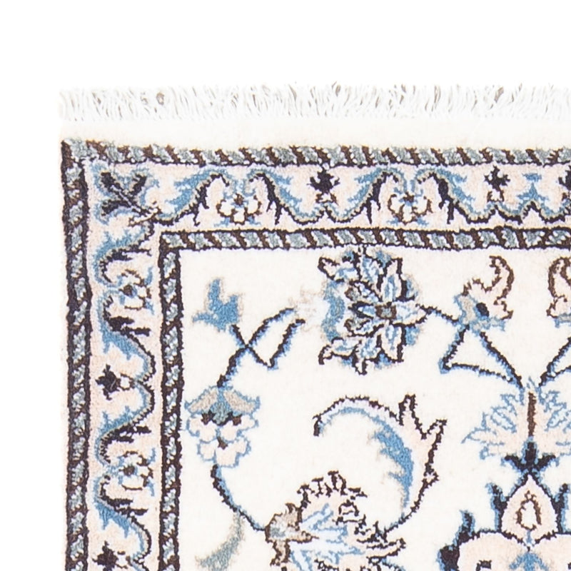 Alfombra persa - Nain - 138 x 71 cm - crema