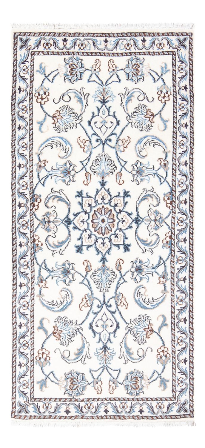 Alfombra persa - Nain - 144 x 65 cm - crema