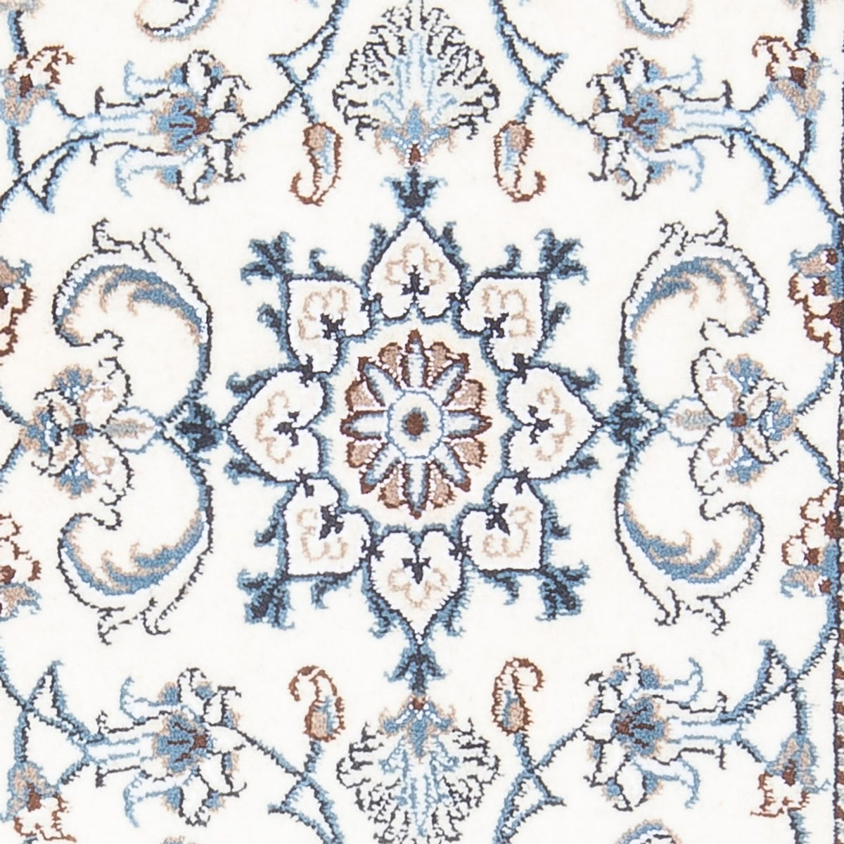 Alfombra persa - Nain - 144 x 65 cm - crema