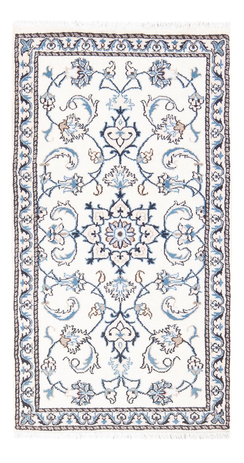 Alfombra persa - Nain - 135 x 70 cm - crema