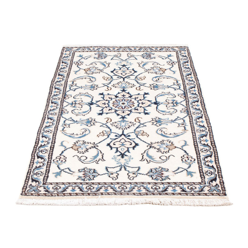 Alfombra persa - Nain - 135 x 70 cm - crema