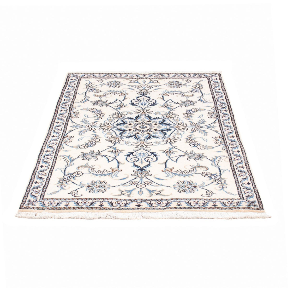 Alfombra persa - Nain - 137 x 87 cm - crema