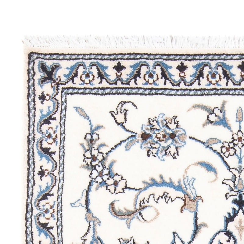 Alfombra persa - Nain - 141 x 88 cm - crema