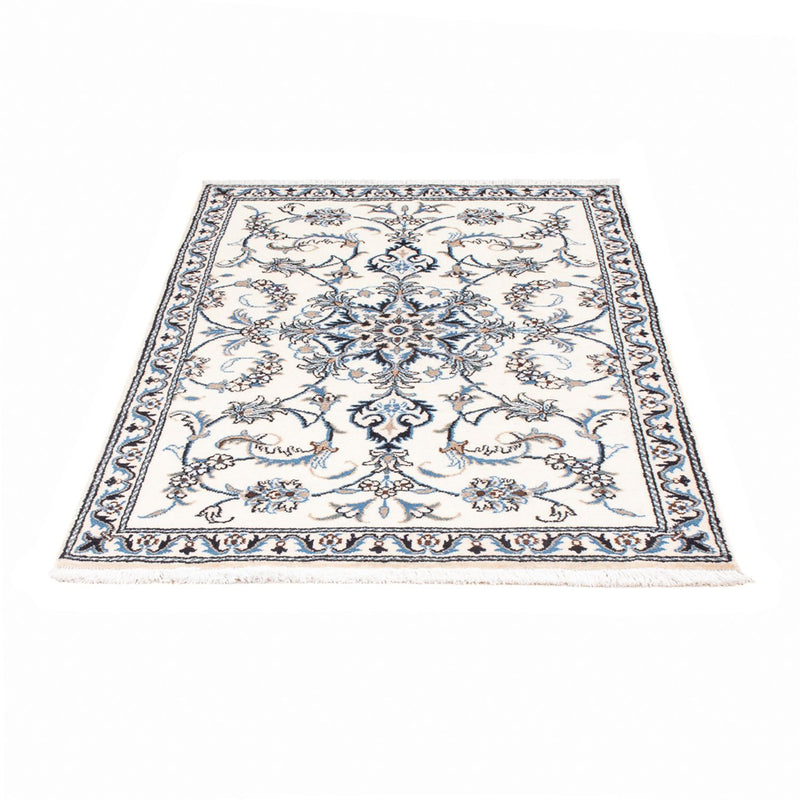 Alfombra persa - Nain - 141 x 88 cm - crema