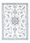 Alfombra persa - Nain - 131 x 90 cm - crema