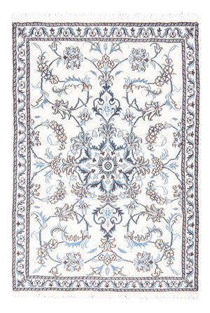 Alfombra persa - Nain - 130 x 86 cm - crema