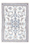 Alfombra persa - Nain - 130 x 86 cm - crema