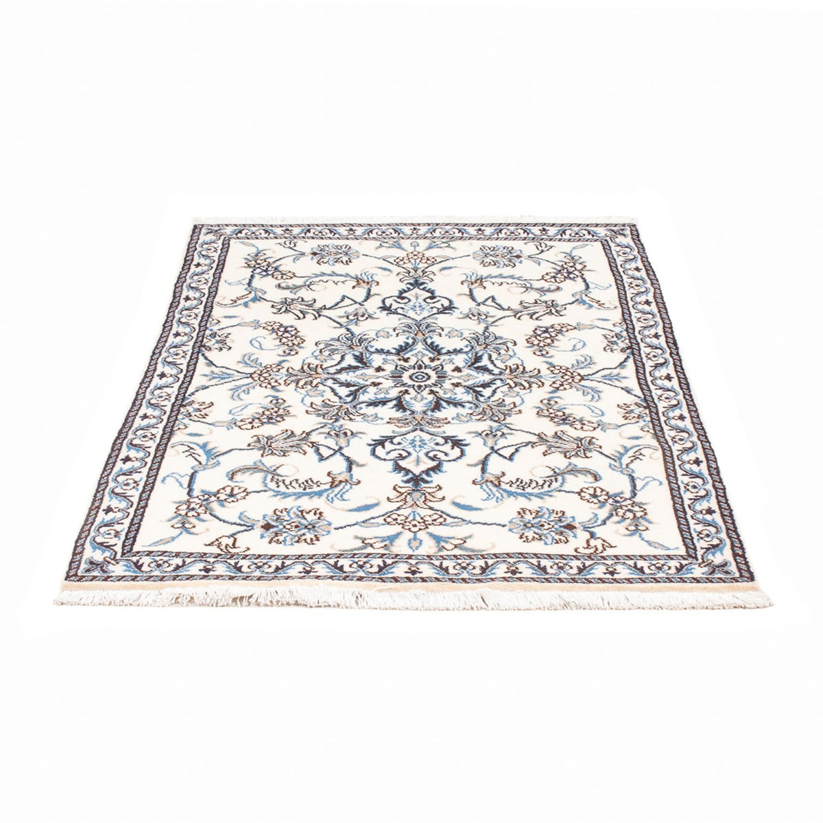 Alfombra persa - Nain - 130 x 86 cm - crema