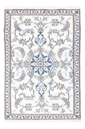 Alfombra persa - Nain - 132 x 86 cm - crema