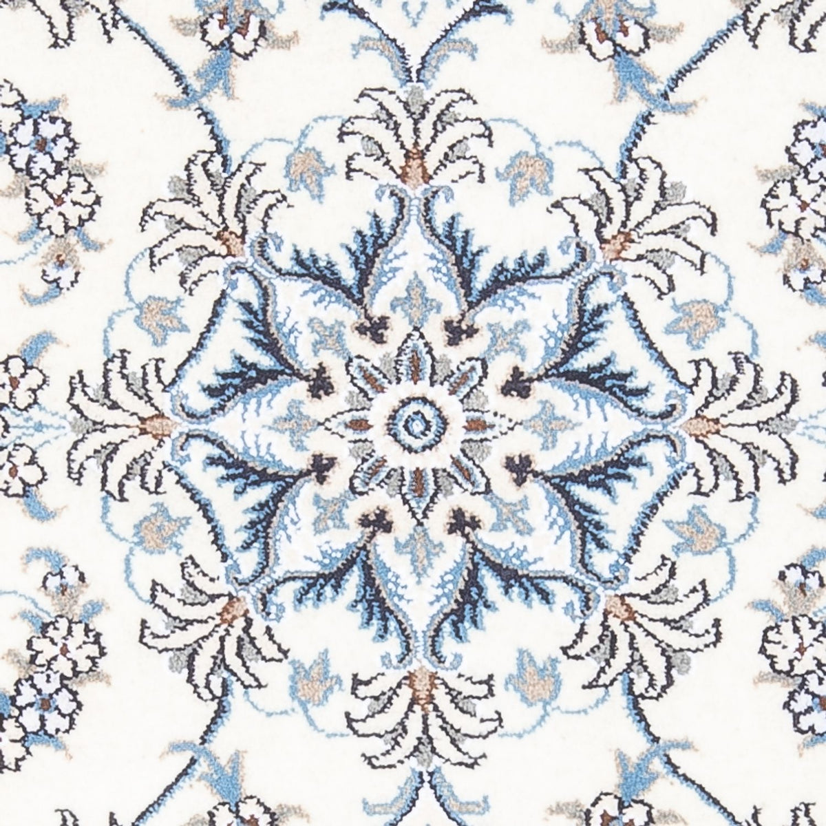Alfombra persa - Nain - 132 x 86 cm - crema