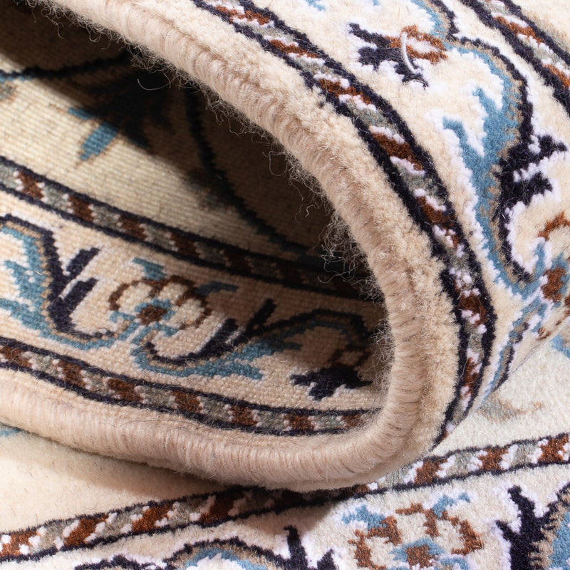 Alfombra persa - Nain - 132 x 86 cm - crema