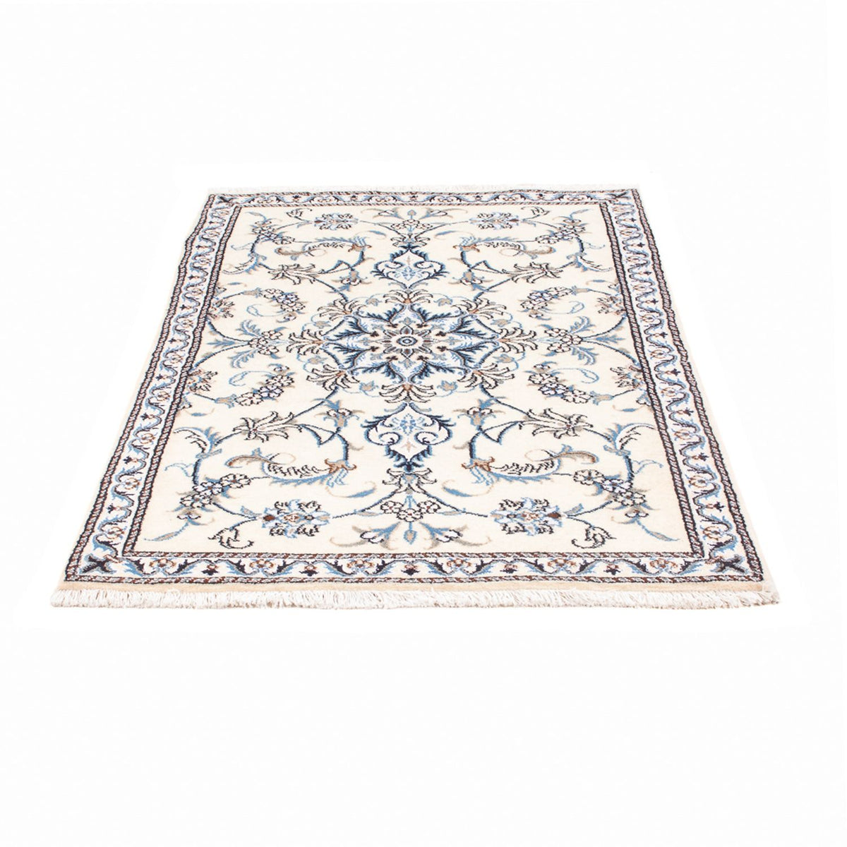 Alfombra persa - Nain - 132 x 86 cm - crema