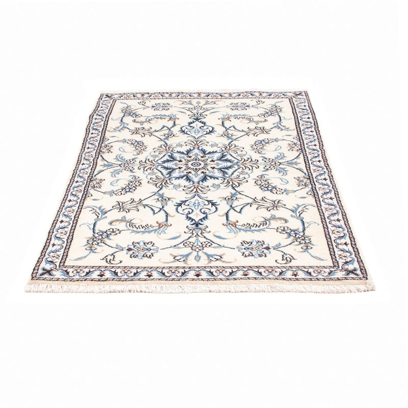 Alfombra persa - Nain - 132 x 86 cm - crema