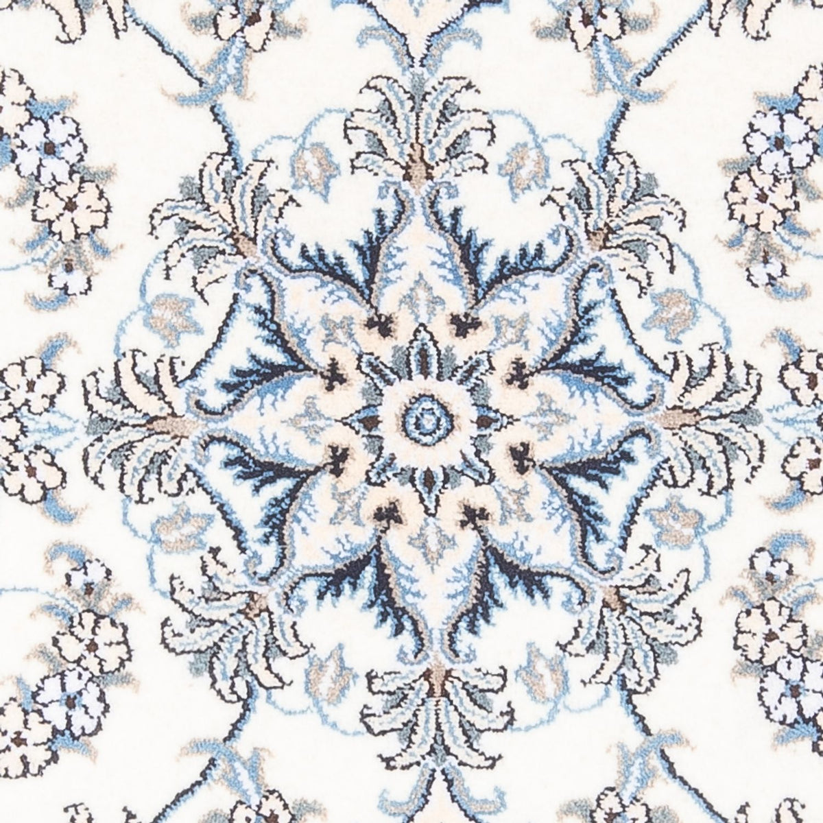 Alfombra persa - Nain - 144 x 88 cm - crema