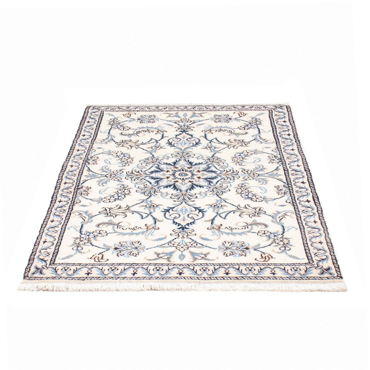 Alfombra persa - Nain - 144 x 88 cm - crema