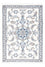 Alfombra persa - Nain - 137 x 90 cm - crema