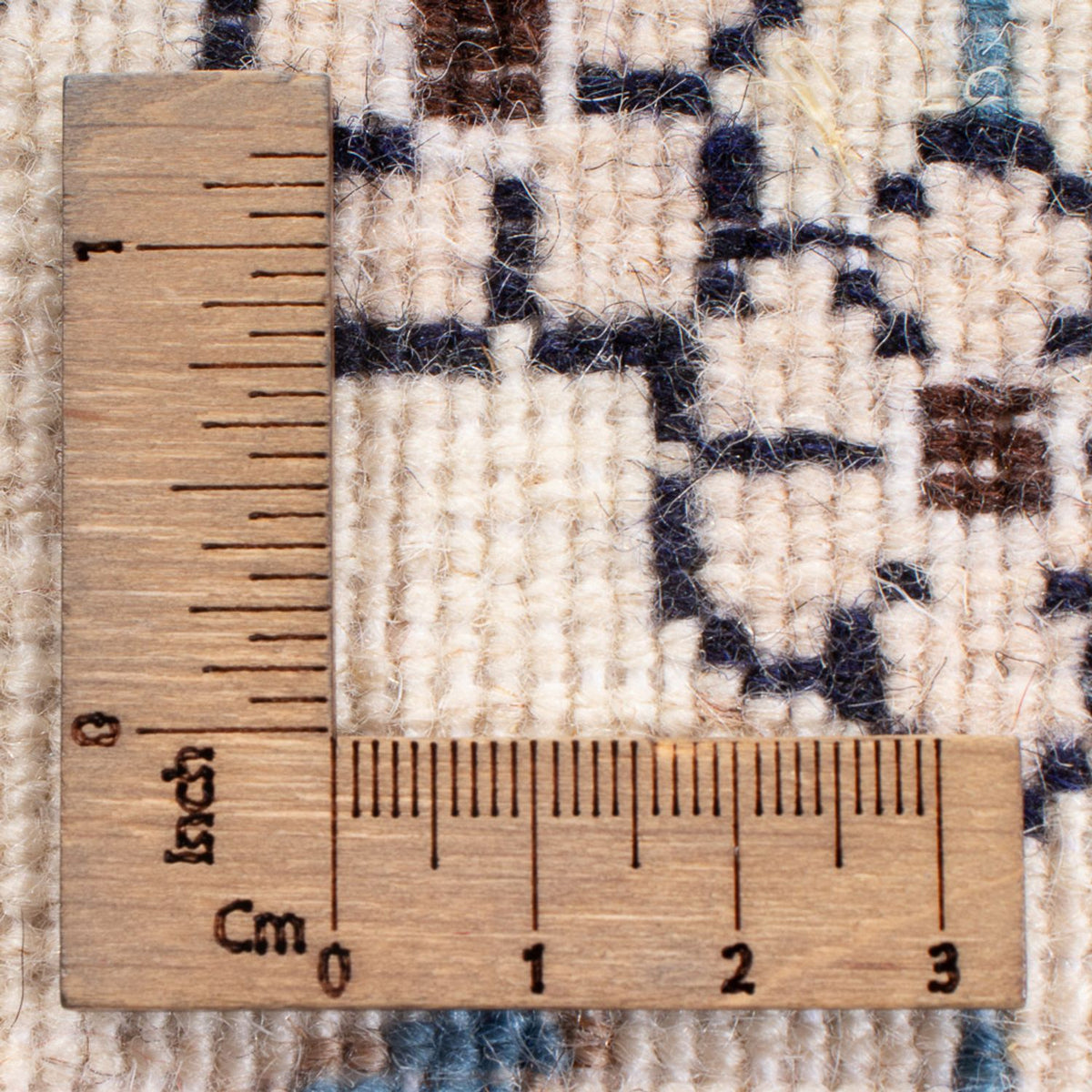 Alfombra persa - Nain - 137 x 90 cm - crema