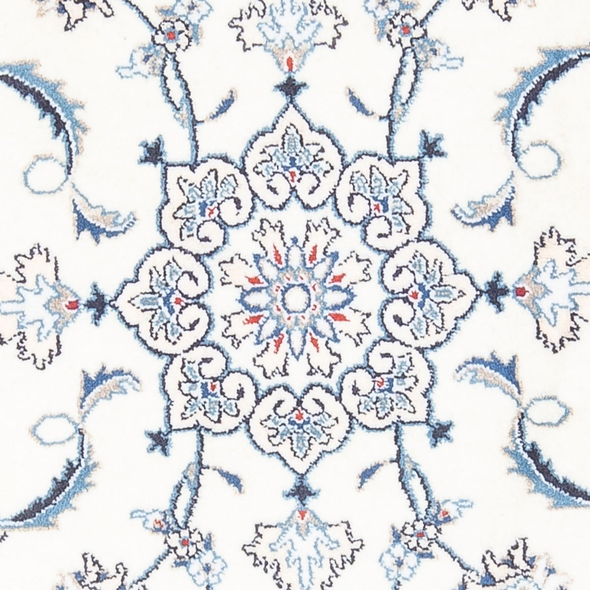 Alfombra persa - Nain - 138 x 90 cm - crema