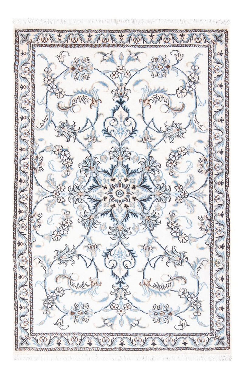 Alfombra persa - Nain - 140 x 89 cm - crema