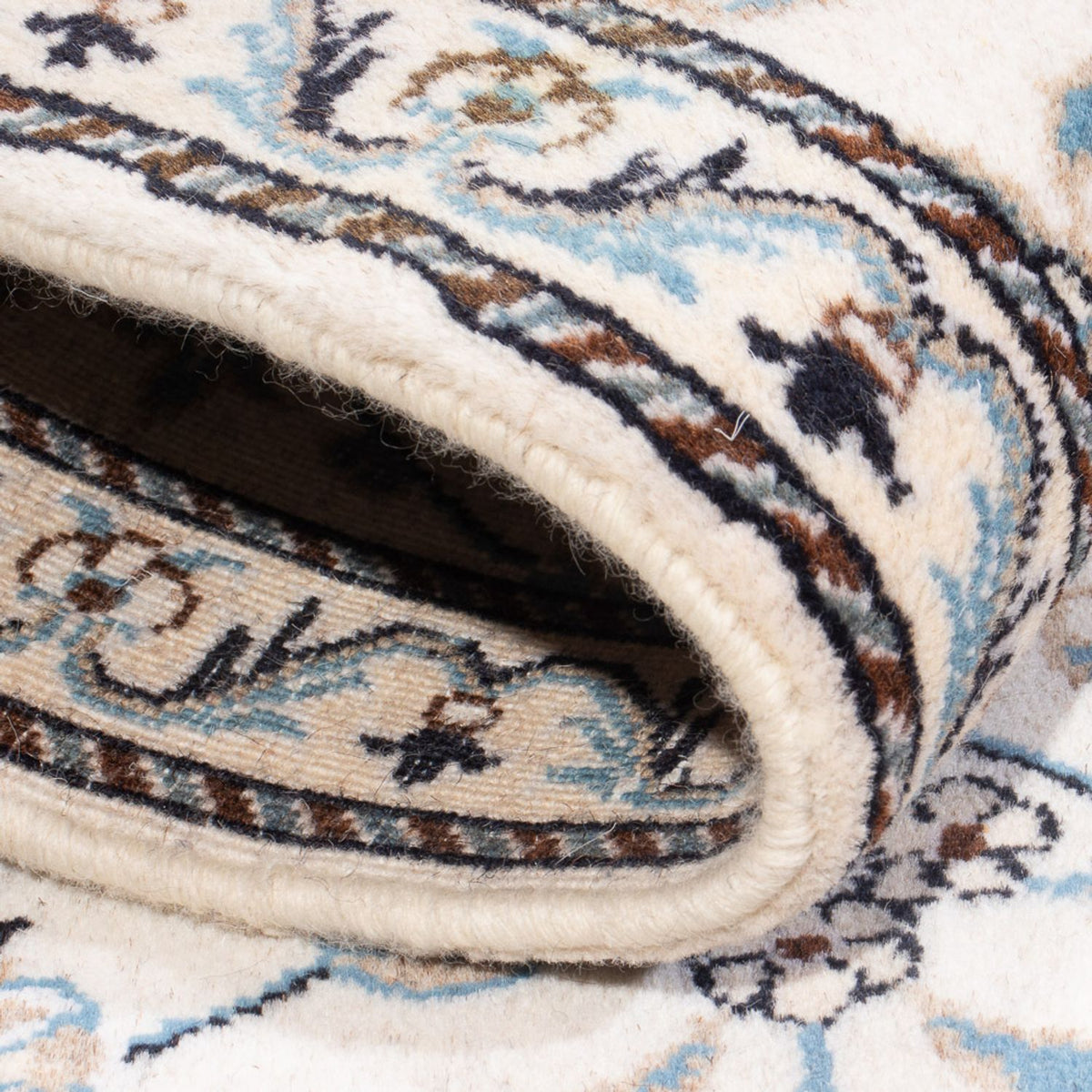 Alfombra persa - Nain - 140 x 89 cm - crema