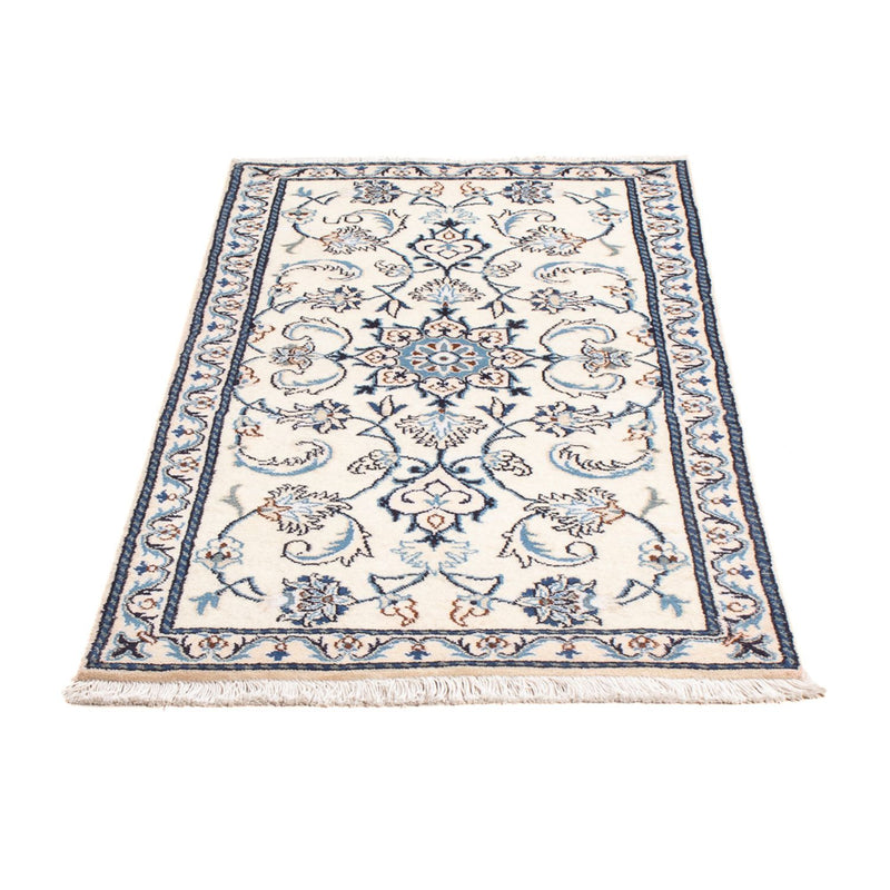 Alfombra persa - Nain - 137 x 70 cm - crema