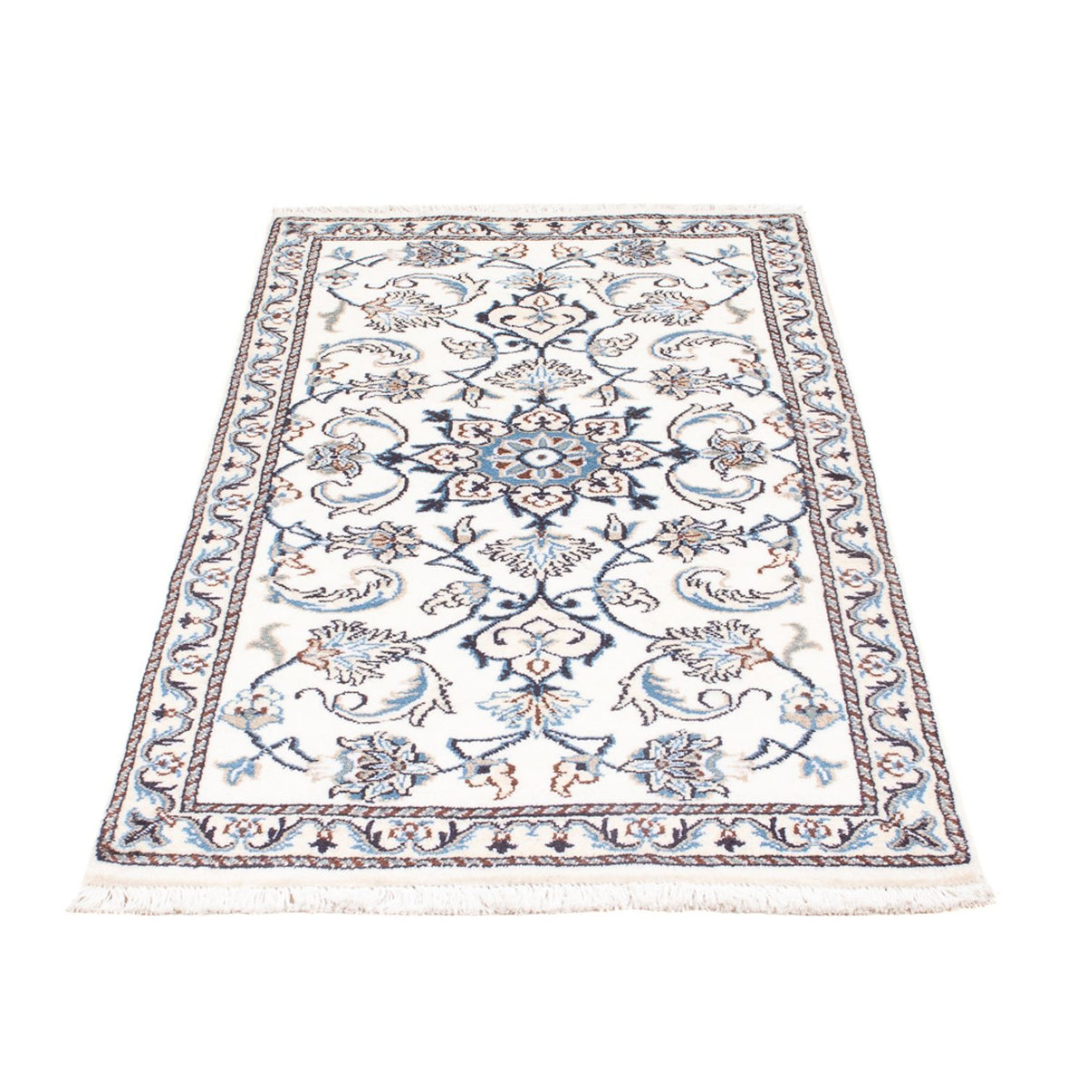 Alfombra persa - Nain - 140 x 70 cm - crema