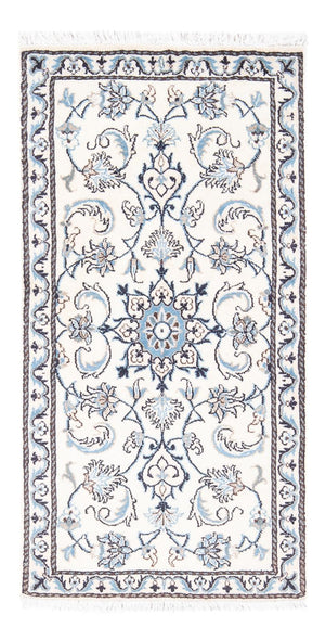 Alfombra persa - Nain - 134 x 70 cm - crema
