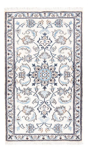 Alfombra persa - Nain - 130 x 74 cm - crema