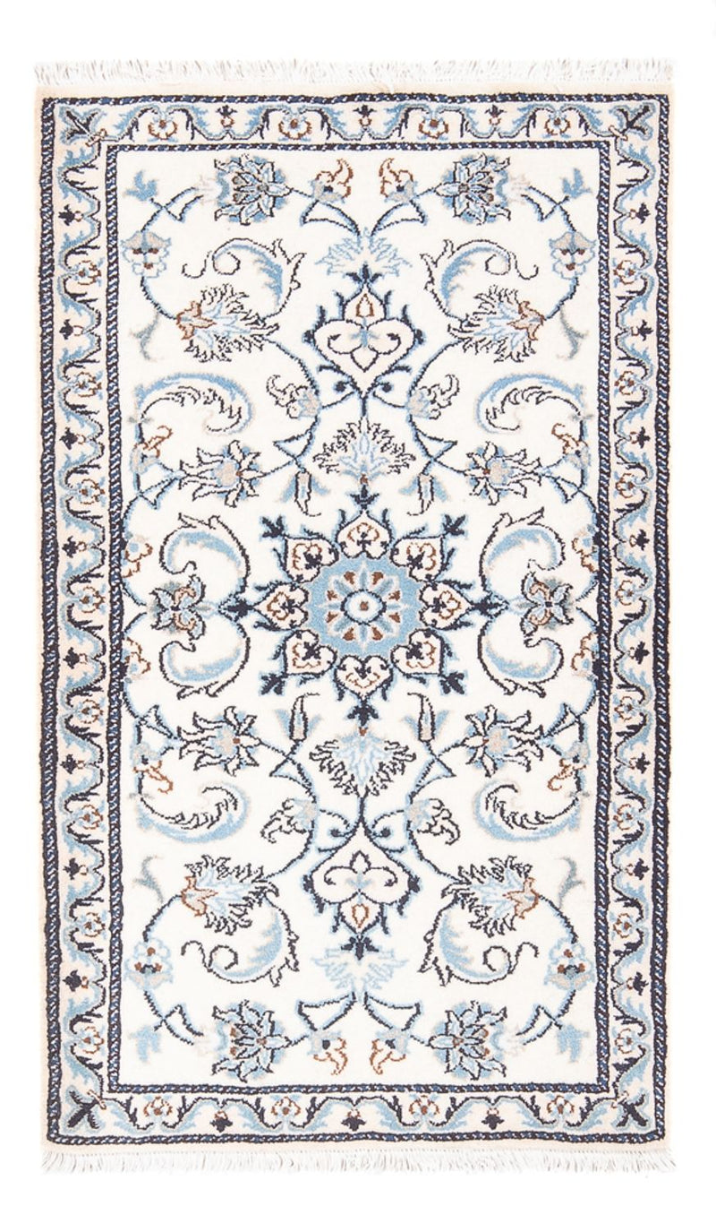 Alfombra persa - Nain - 130 x 74 cm - crema