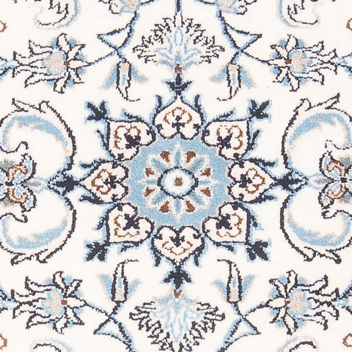 Alfombra persa - Nain - 130 x 74 cm - crema