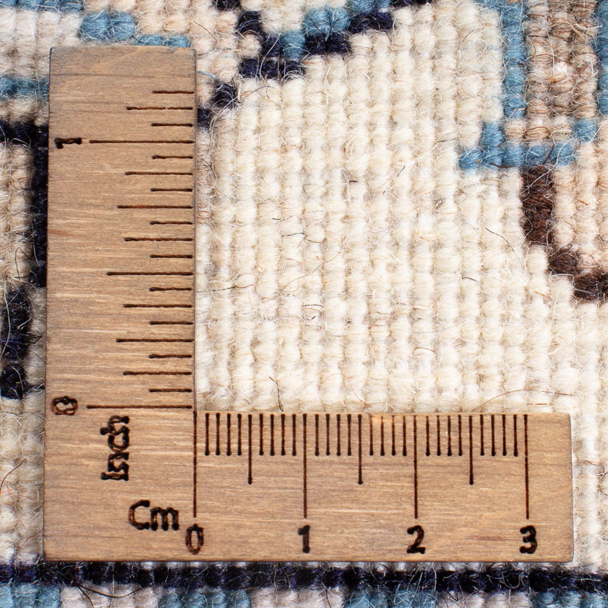 Alfombra persa - Nain - 130 x 68 cm - crema