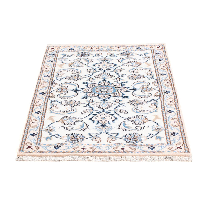 Alfombra persa - Nain - 137 x 72 cm - crema