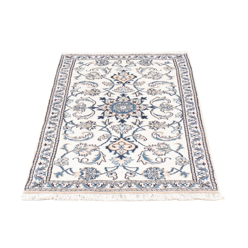 Alfombra persa - Nain - 136 x 68 cm - crema