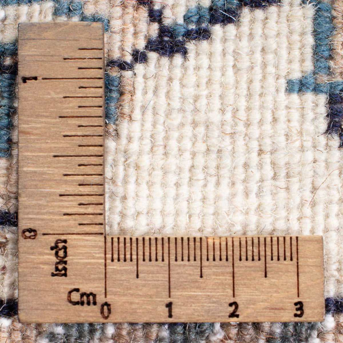 Alfombra persa - Nain - 136 x 68 cm - crema