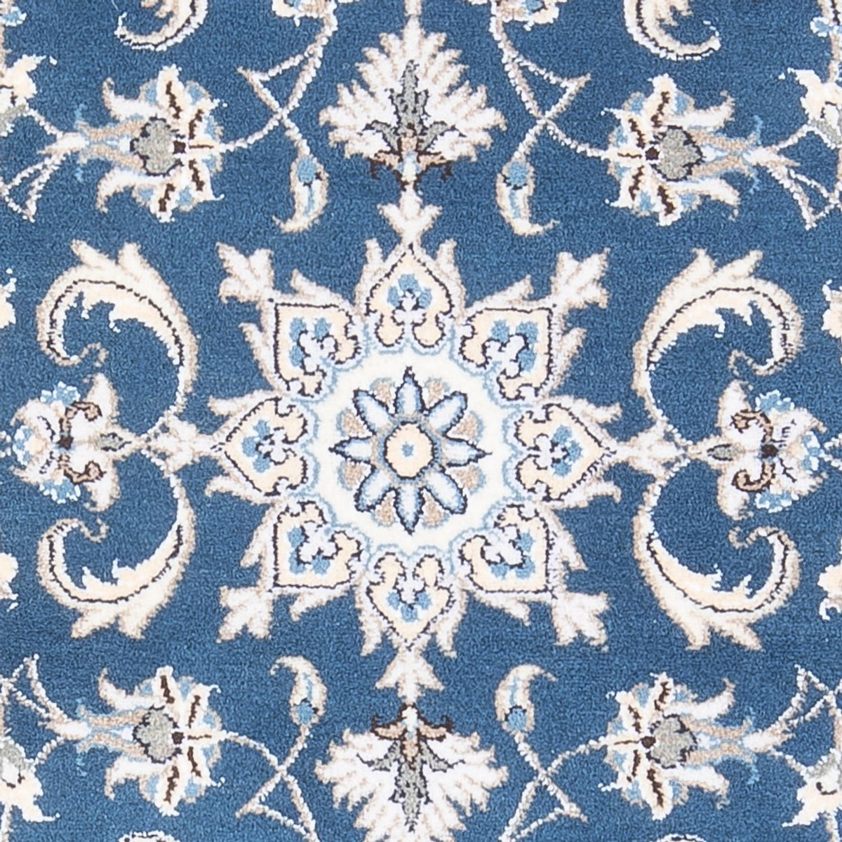 Alfombra persa - Nain - 148 x 69 cm - azul