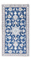 Alfombra persa - Nain - 140 x 70 cm - azul