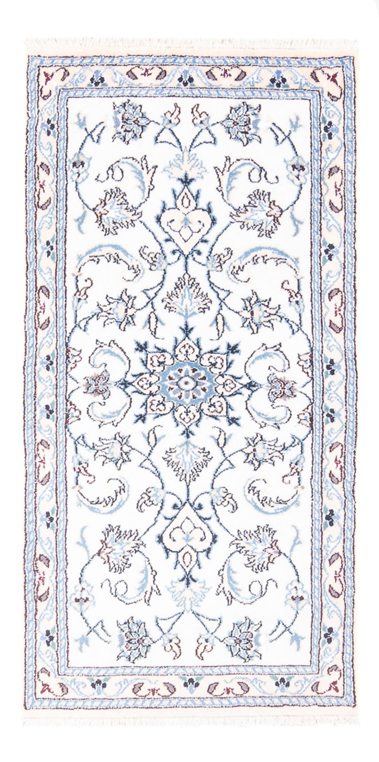Alfombra persa - Nain - 146 x 69 cm - crema