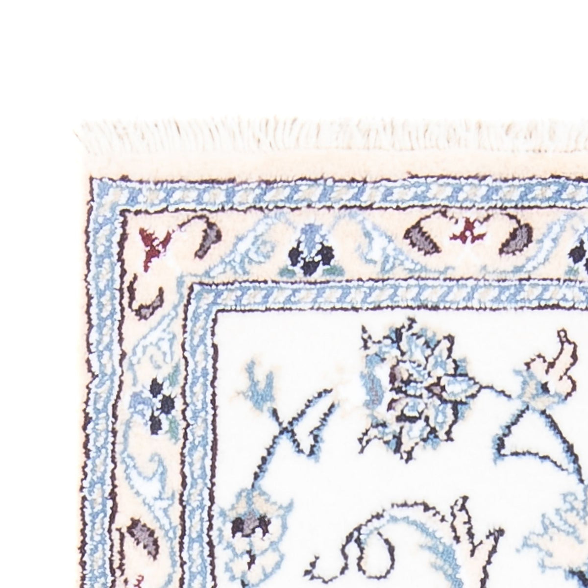 Alfombra persa - Nain - 146 x 69 cm - crema