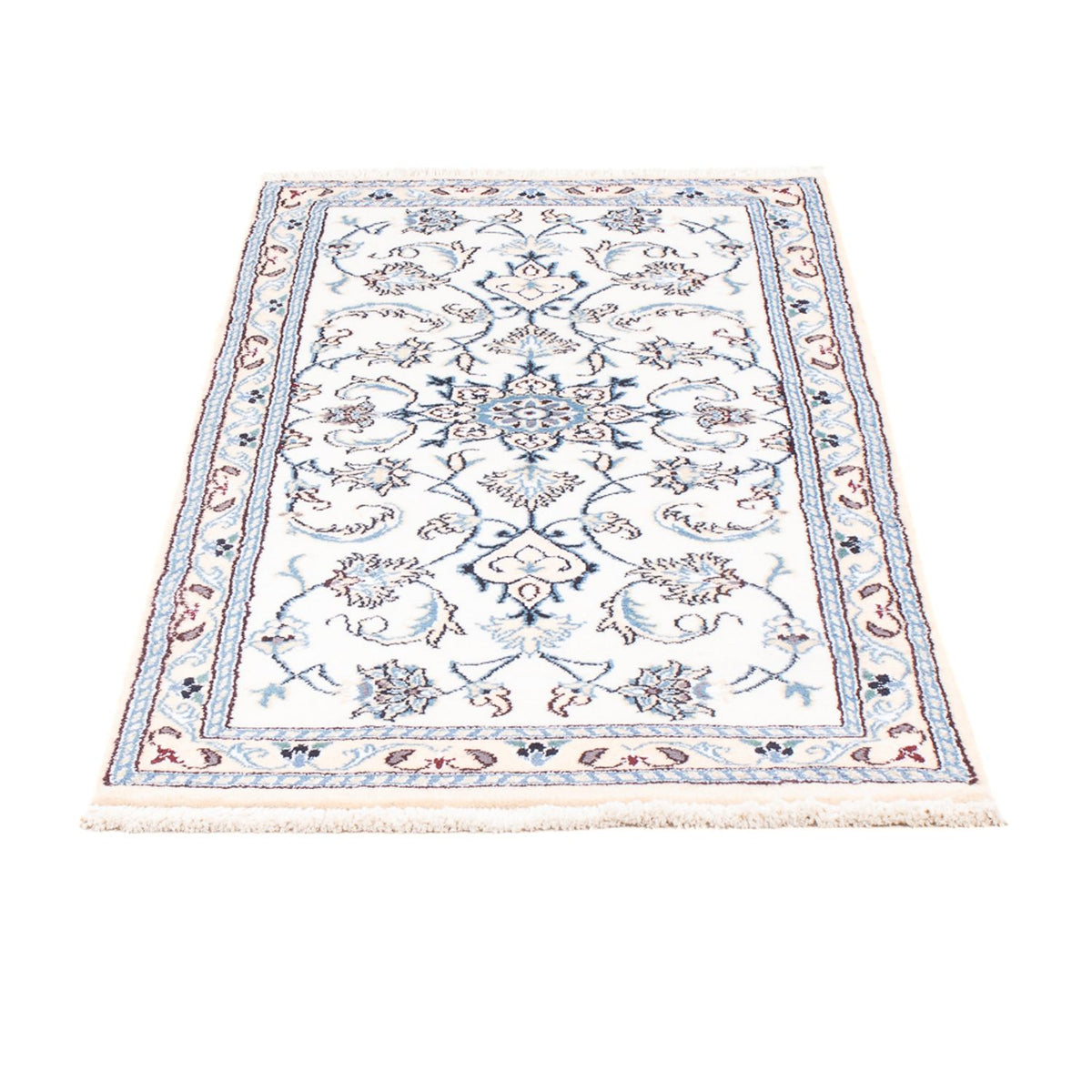 Alfombra persa - Nain - 146 x 69 cm - crema