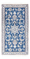 Alfombra persa - Nain - 134 x 69 cm - azul