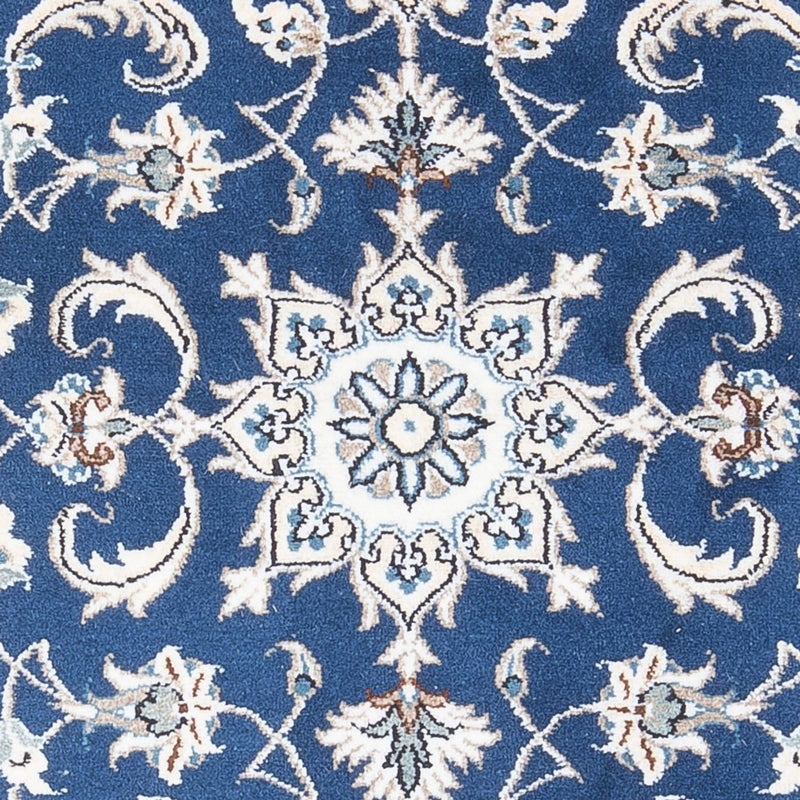 Alfombra persa - Nain - 140 x 70 cm - azul