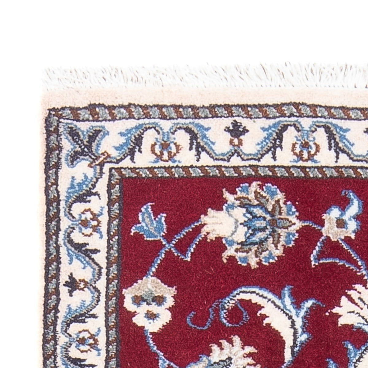 Alfombra persa - Nain - 134 x 69 cm - rojo