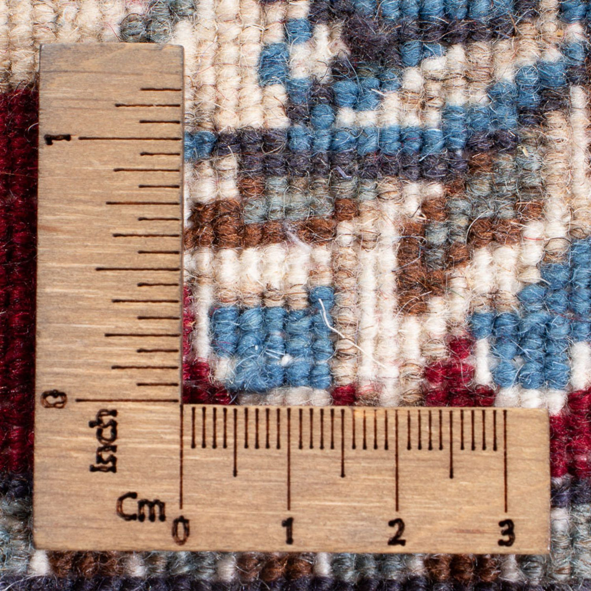 Alfombra persa - Nain - 134 x 69 cm - rojo