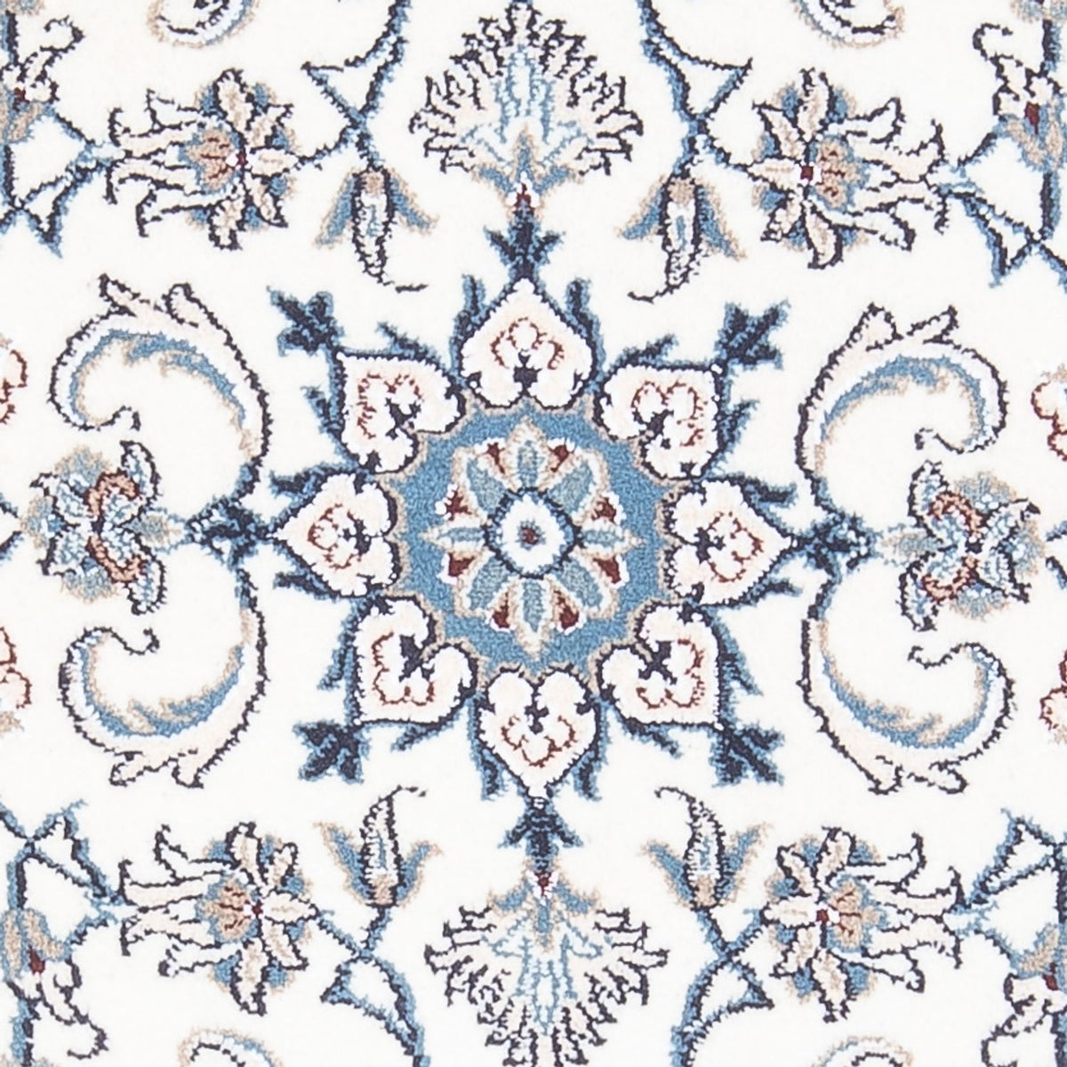 Alfombra persa - Nain - 135 x 68 cm - crema