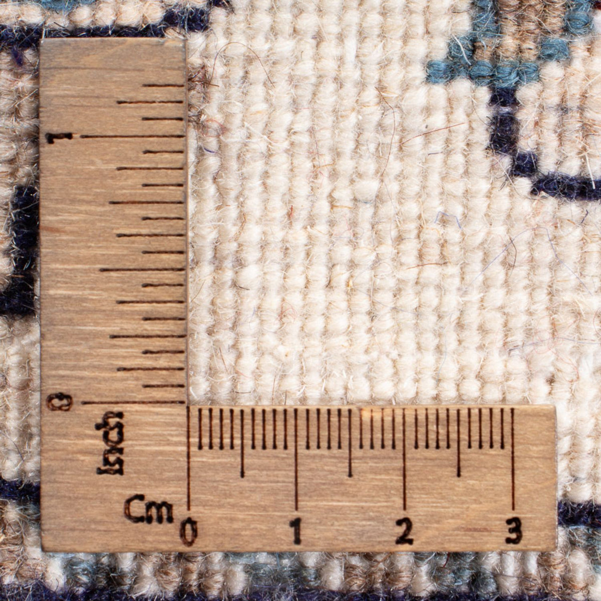 Alfombra persa - Nain - 135 x 68 cm - crema