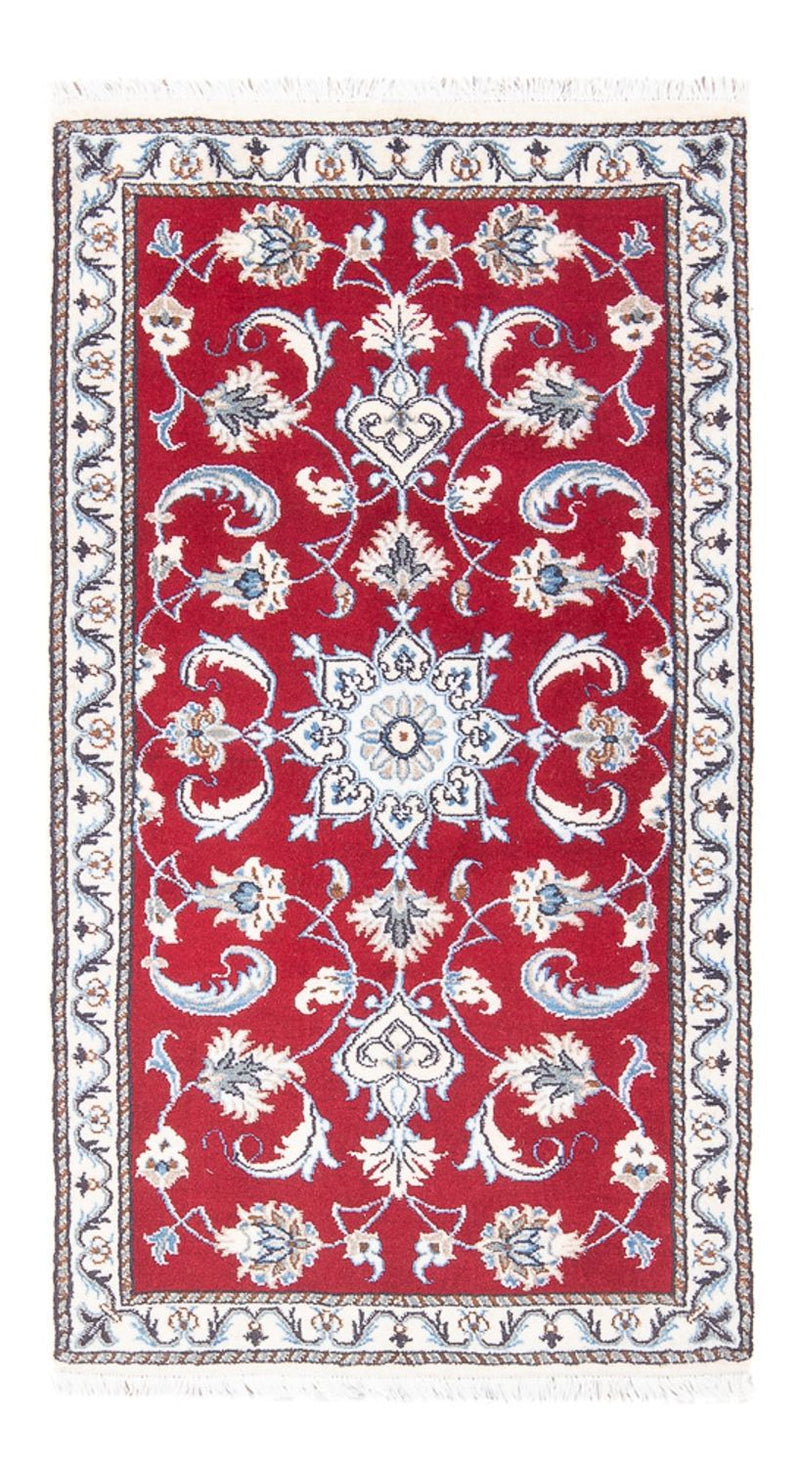 Alfombra persa - Nain - 134 x 70 cm - rojo