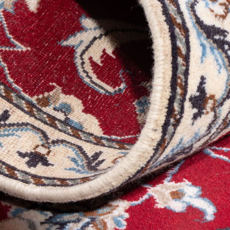 Alfombra persa - Nain - 134 x 70 cm - rojo