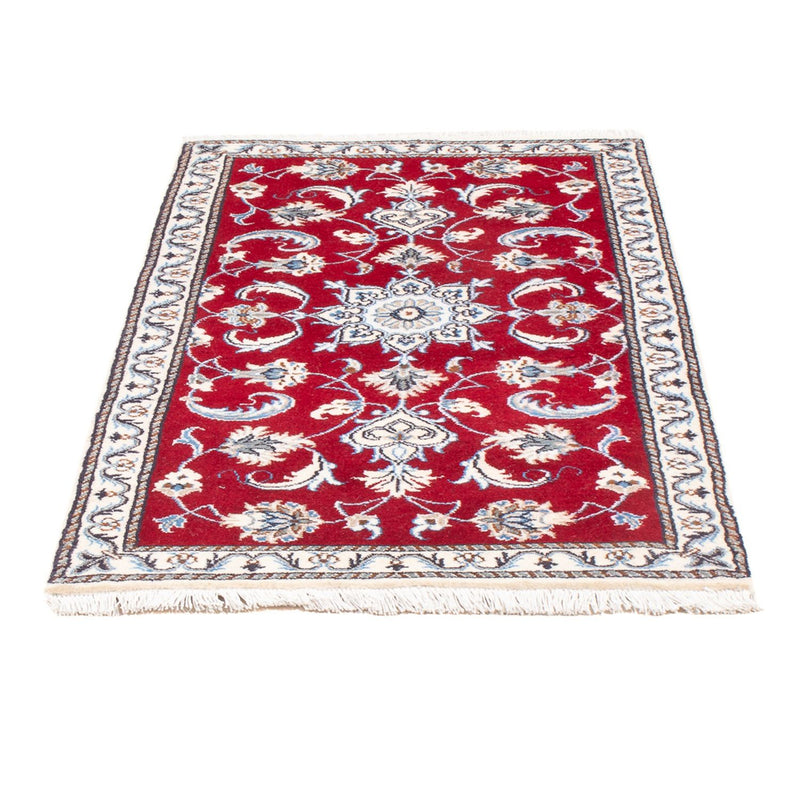 Alfombra persa - Nain - 134 x 70 cm - rojo